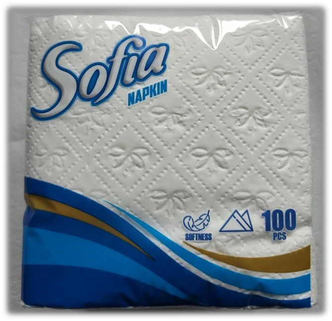 SOFIA Premium անձեռոցիկներ · 100 հատ, 30 × 30 սմ․ փաթեթավորում