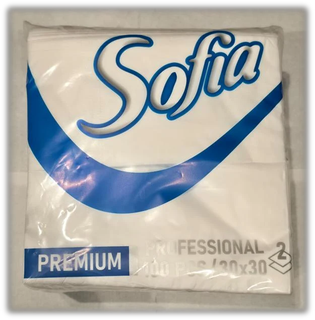 SOFIA Premium անձեռոցիկներ · 2 շերտ, 100 հատ․ փաթեթավորում