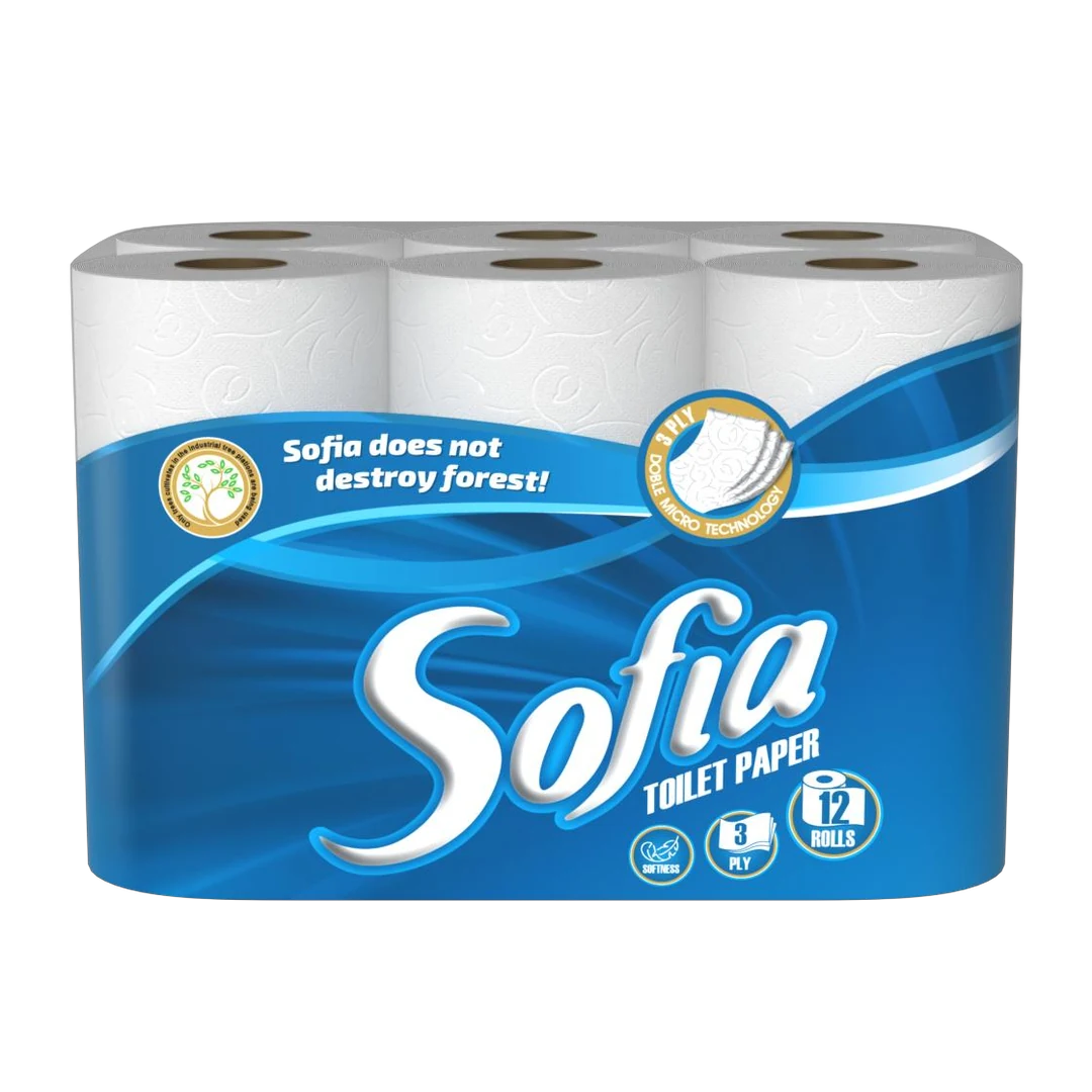 SOFIA Premium զուգարանի թուղթ · 12 գլանափաթեթ․ փաթեթավորում
