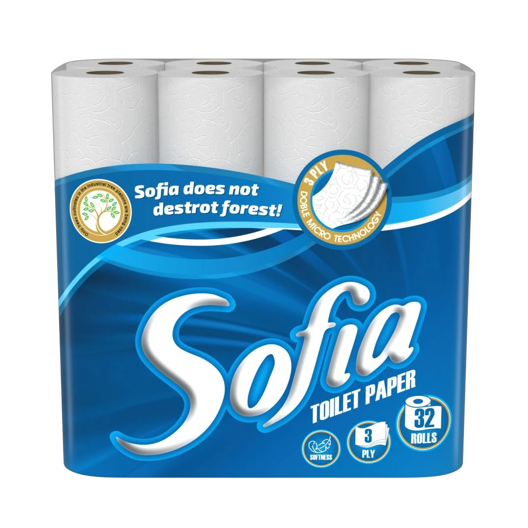 SOFIA Premium զուգարանի թուղթ · 32 գլանափաթեթ․ փաթեթավորում